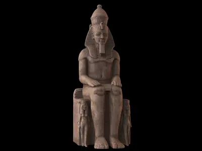 King Ramses II 3D model
