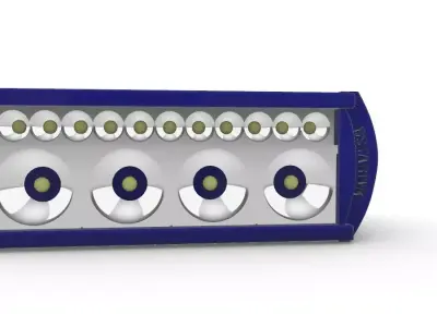 Carelo led Low-poly 3D model