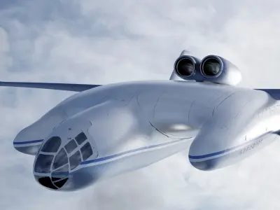 Bartini Beriev VVA-14 3D model