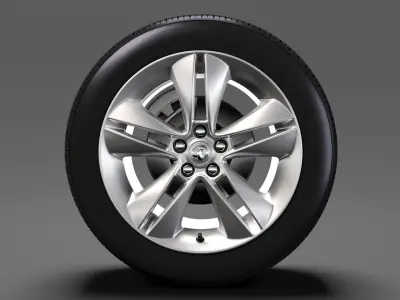 Vauxhall Combo Tour wheel 2017 3D model