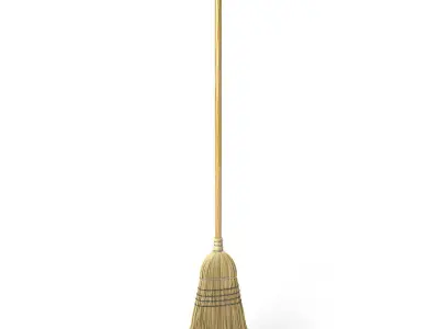Broom 3D model purchase