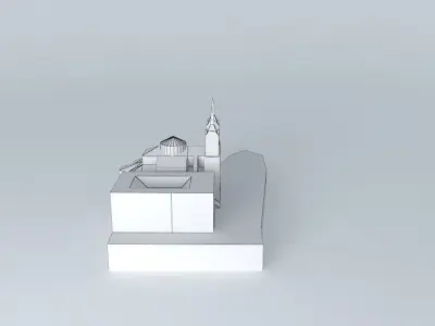 Sanctuary of the Fuensanta Murcia Free 3D model