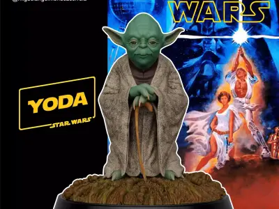 YODA MODEL FOR STL 3D PRINTIN 3D print model