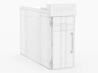 Doyon KDPR13 Knockdown Retarder Proofer Cabinet 3D model