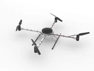 Generic Quadcopter Drone 2 3D model