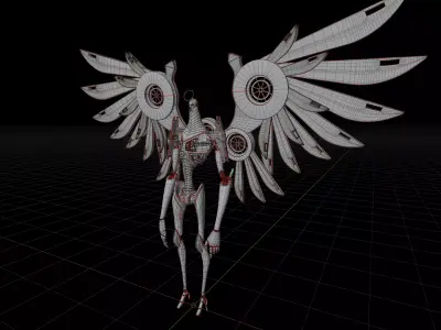 Robot Angel 3D model