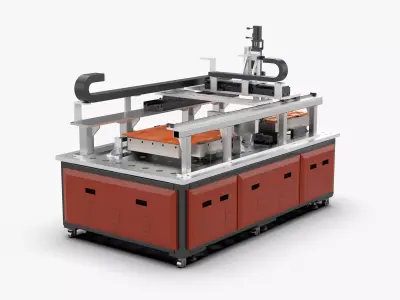 Automatic Detection of Loading and Unloading Equipment 3D model