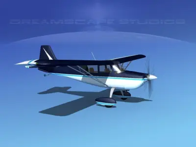 Bellanca Citabria 7KC V11 3D model