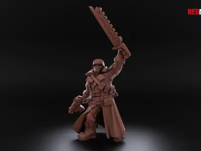 Steel Guard - Officer of the Imperial Force Free 3D print model