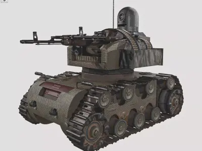 Military war Robots 3D model