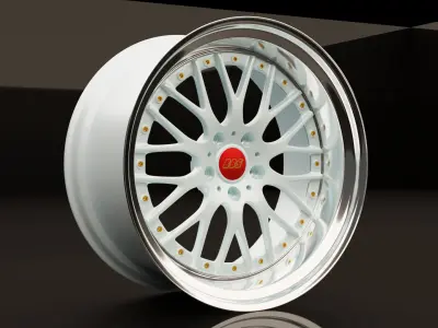 BBS wheels 3D model