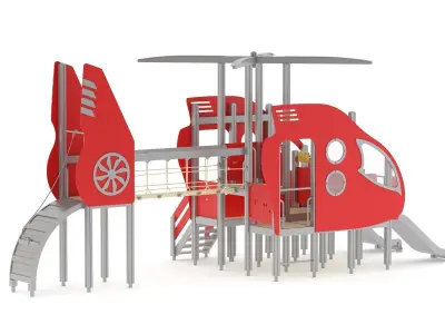 Lappset Helicopter 3D model