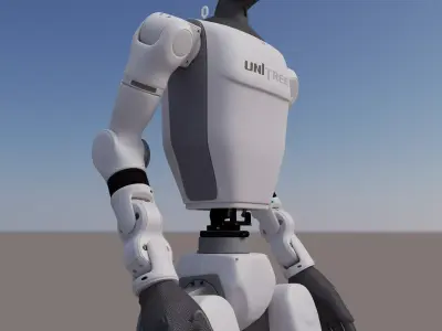 Intelligent Robot02 3D model