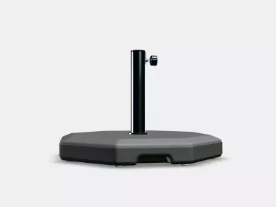 HUVON parasol base Low-poly 3D model