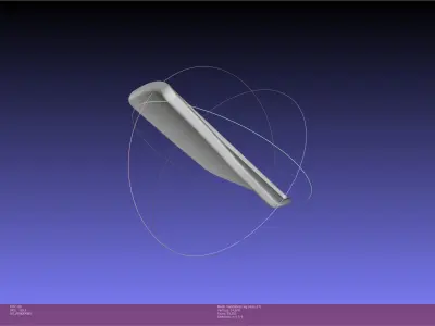 Mandalorian Armor Leg Piece 3D print model