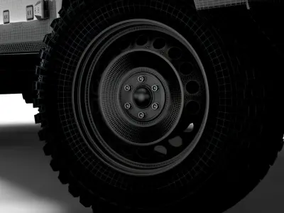 INEOS Grenadier 2023 wheel 3D model