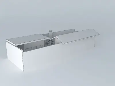 niviaorkut house with roof Free 3D model