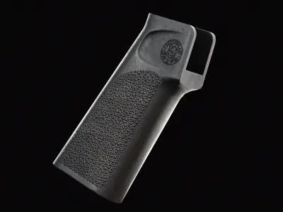 Hogue 15 Grip AR15 M16 Low-poly 3D model