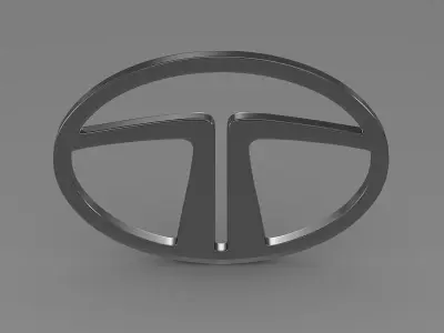 Tata Logo 3D model