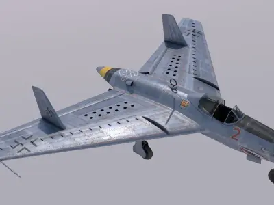 Arado 583  3D model