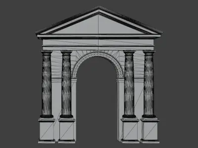 Colosseum Gate 1 3D model