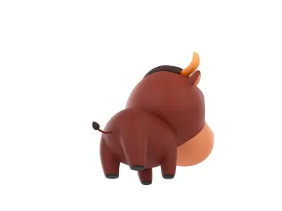 Character050 Bull 3D model