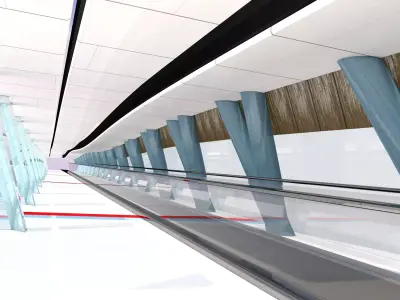 airport runway  Free low-poly 3D model