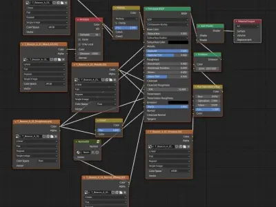 sci fi Beacon - Cyberpunk design 3D model