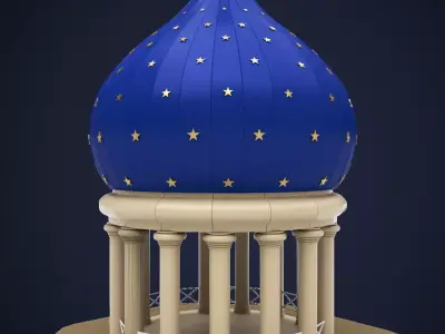 Colt armory dome- 3d model 3D model