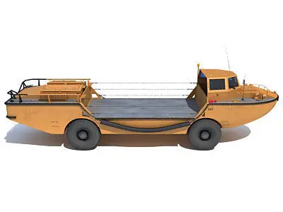 LARC-V Amphibious Vehicle 3D model