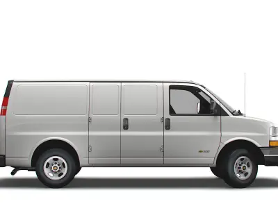 Chevrolet Express Cargo Van 2022 3D model