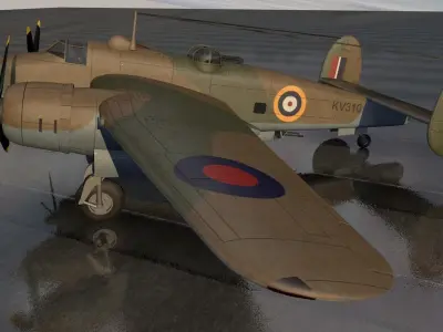 Bristol Type 163 Buckingham Mk-1 3D model