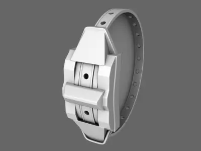 F1 2000 Brake Disc Free 3D model