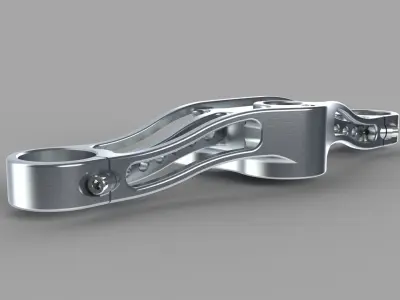 Amarok Triple Clamp 2 Free 3D model