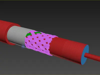 Coaxial Cable HD 103 3D model