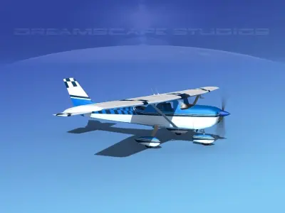 Cessna 150 Aerobat V10 3D model