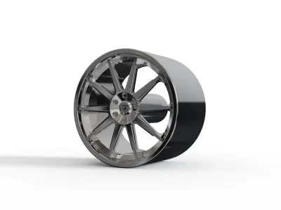 ASANTI EMPEROR WHEEL 3D MODEL 3D model