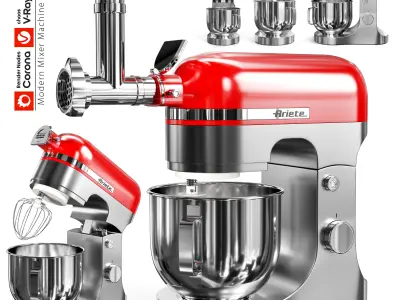 Modern Mixer Machine 3D model