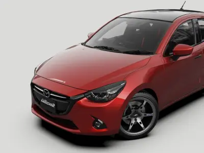 Lenso Project D 6 Spokes 3D model