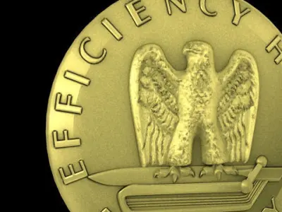 US Air Force Good Conduct Medal 3D model