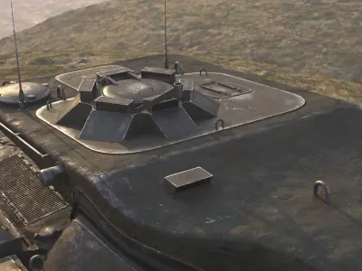 T57 heavy tank  3D model