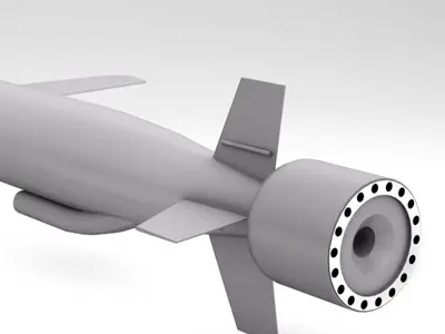 Tomahawk Missile 3D model