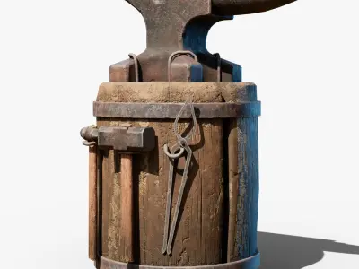 Anvil GameReady 3D model