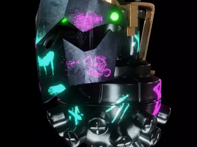 Jinx grenade  Low-poly 3D model