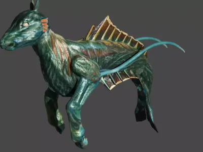 Horsefish horse Free 3D model