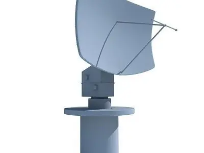 Radar 2 radio antenna 3D model