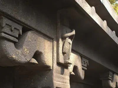 Old Temple - Modular Asset Low-poly 3D model