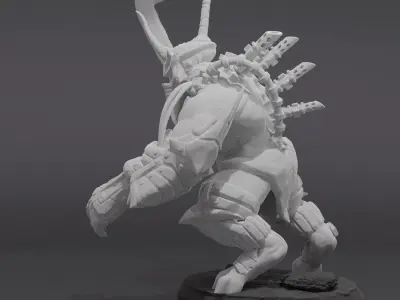 Steampunk Oni  3D print model