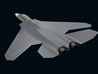 FCAS Future Combat Air System 3D model