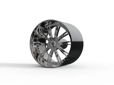 ASANTI AF177 WHEEL 3D MODEL 3D model